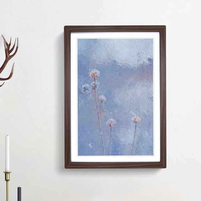 View of the Wild Flowers - Picture Frame Painting Print East Urban Home Frame Option: Walnut Framed, Size: 48cm H x 36cm W x 2cm D on Productcaster.