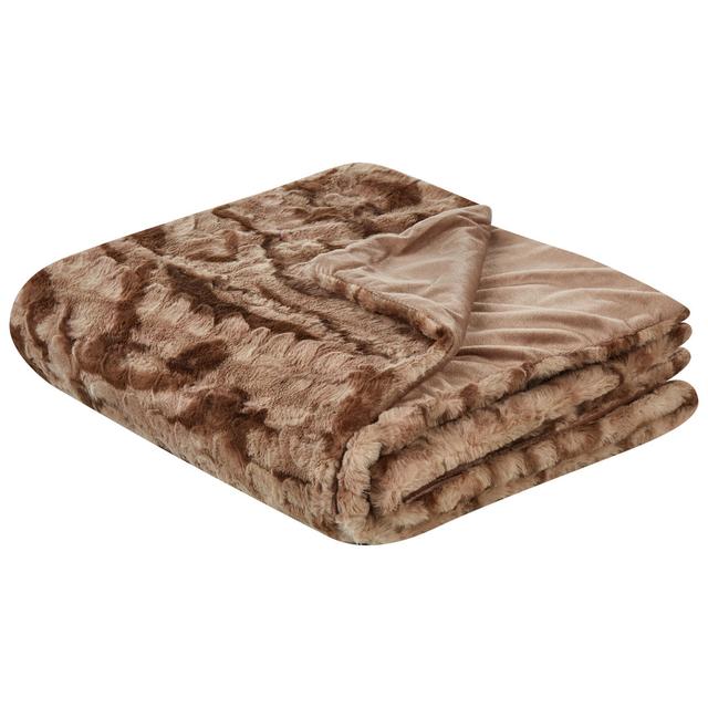 BAKIRA Polyester Animal Print Bedspread Beliani on Productcaster.