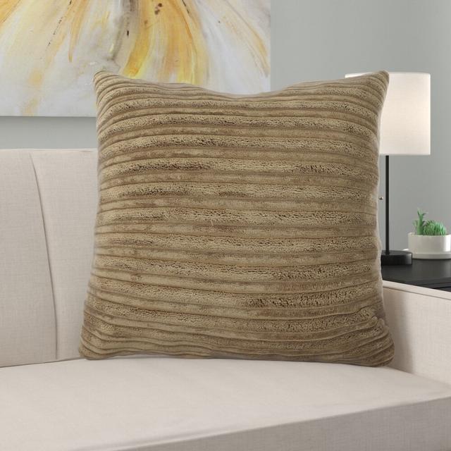 Moorebank Scatter Cushion with Filling Ebern Designs Size: 43 x 43cm, Colour: Coffee on Productcaster.