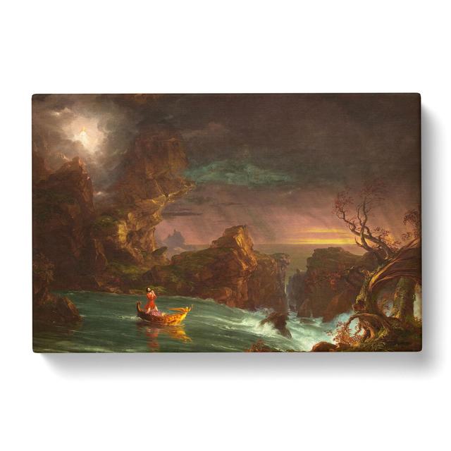 The Voyage of Life Manhood by Thomas Cole - Wrapped Canvas Painting East Urban Home Size: 40cm H x 60cm W x 3cm D on Productcaster.