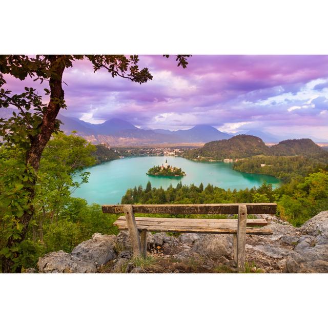 Lake Bled, Slovenia. by Kasto80 - Wrapped Canvas Photograph Alpen Home Size: 51 cm H x 76 cm W on Productcaster.