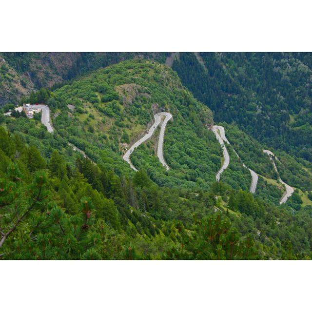 Alpe D'huez by Kartouchken - Wrapped Canvas Photograph Union Rustic Size: 51cm H x 76cm W x 3.8cm D on Productcaster.