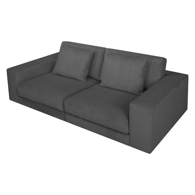 Modulares Sofa Ryan Perspections Polsterfarbe: Dunkelgrau on Productcaster.