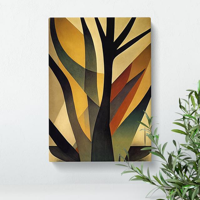 Splendid Abstract Tree No.1 - Wrapped Canvas Print Metro Lane Format: Wrapped Canvas, Size: 76cm H x 50cm W x 3cm D on Productcaster.