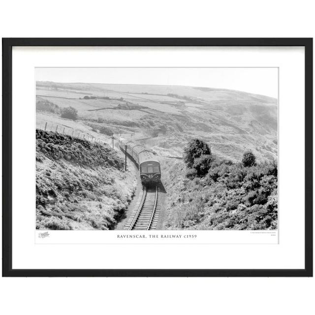 Ravenscar, The Railway C1959 by Francis Frith - Single Picture Frame Print The Francis Frith Collection Size: 45cm H x 60cm W x 2.3cm D on Productcaster.