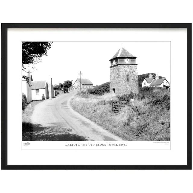 Marloes, The Old Clock Tower C1955 by Francis Frith - Single Picture Frame Print The Francis Frith Collection Size: 60cm H x 80cm W x 2.3cm D on Productcaster.