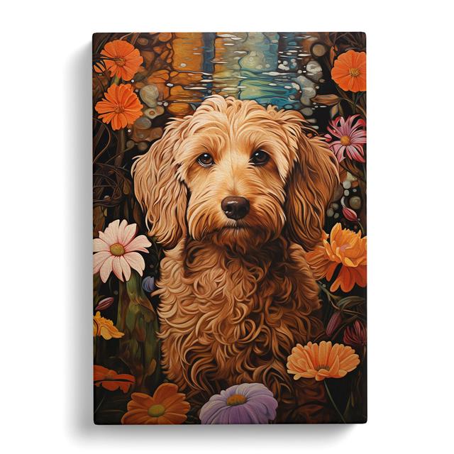 Labradoodle Renaissance - Print Marlow Home Co. Size: 60cm H x 40cm W x 3cm D on Productcaster.