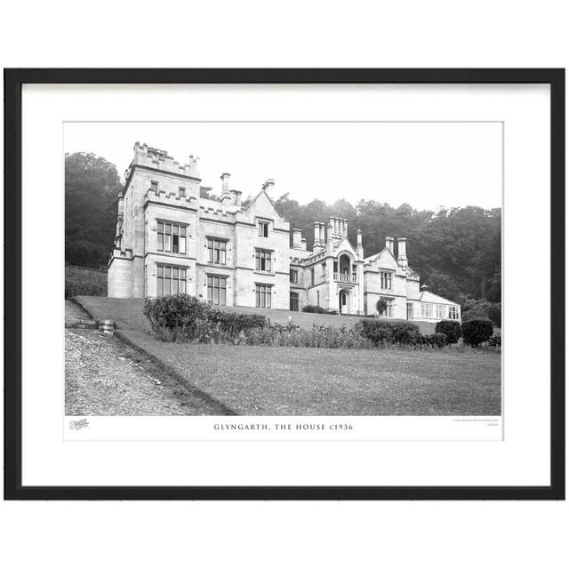 'Glyngarth, the House C1936' - Picture Frame Photograph Print on Paper The Francis Frith Collection Size: 45cm H x 60cm W x 2.3cm D on Productcaster.