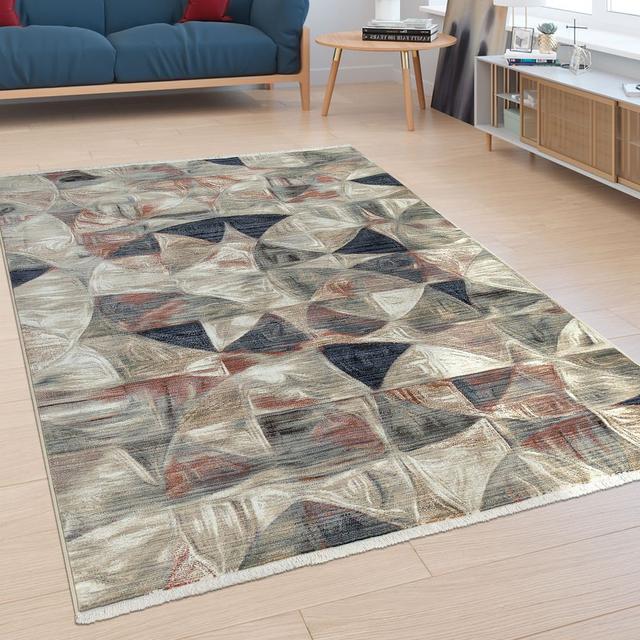 Teppich Oria in Beige LoftDesigns Teppichgröße: Rechteckig 120 x 170 cm on Productcaster.