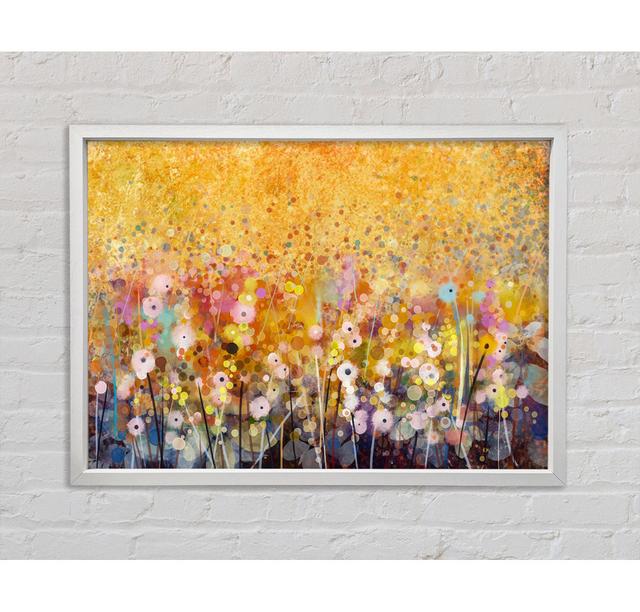 Dainty Flowers Field - Print Bright Star Size: 59.7cm H x 84.1cm W x 3.3cm D on Productcaster.