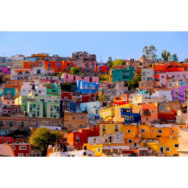 Houses of Guanajuato by Kikilombo - Wrapped Canvas Photograph 17 Stories Size: 20cm H x 30cm W on Productcaster.