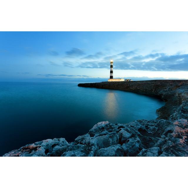 Lighthouse by SensorSpot - Wrapped Canvas Print Breakwater Bay Size: 30cm H x 46cm W on Productcaster.