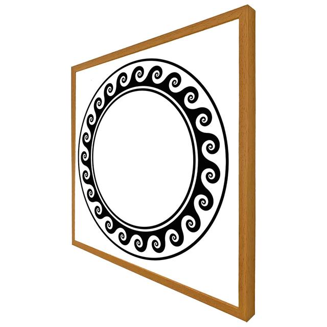 Fairway Decorative Egyptian - Single Picture Frame Art Prints ClassicLiving Size: 61cm H x 61cm W x 4cm D, Frame Colour: Grey Framed on Productcaster.