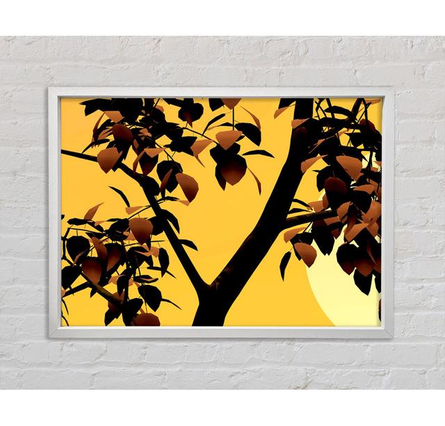 Branches In Sunlight - Single Picture Frame Art Prints on Canvas Rosalind Wheeler Size: 100cm H x 141.4cm W x 3.3cm D on Productcaster.