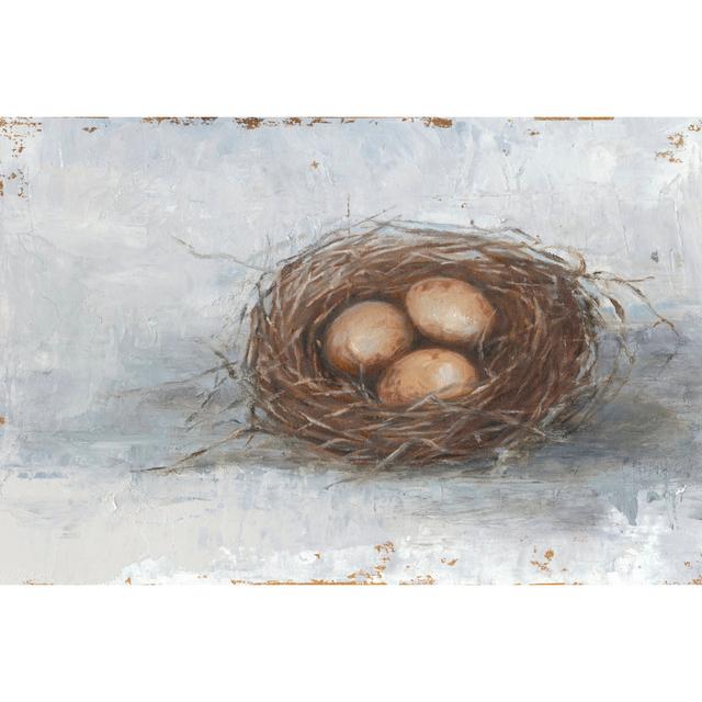 Rustic Bird Nest II August Grove Size: 61cm H x 91cm W x 3.8cm D on Productcaster.