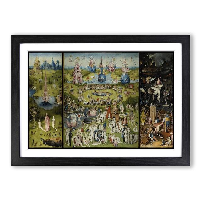 Hieronymus Bosch - Single Picture Frame Painting East Urban Home Frame Colour: Black on Productcaster.