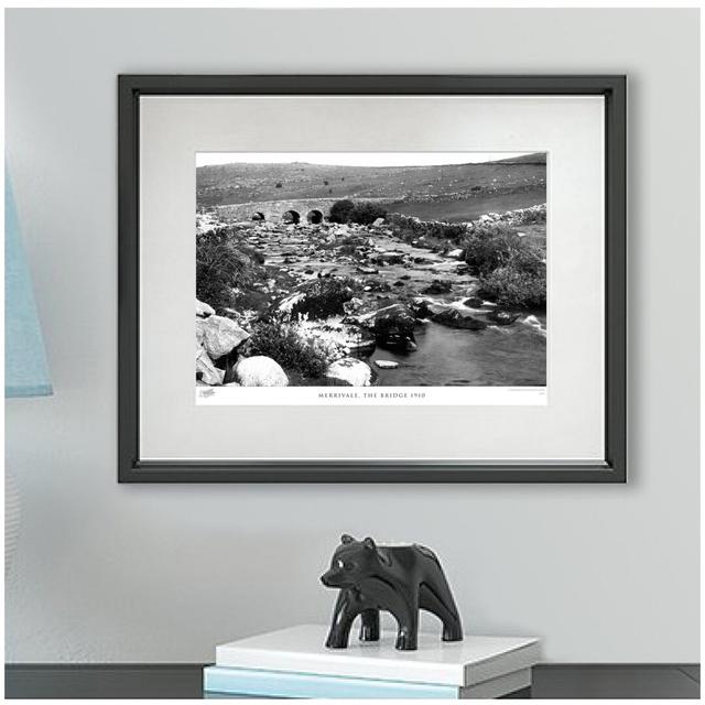 Merrivale, The Bridge 1910 by Francis Frith - Single Picture Frame Print The Francis Frith Collection Size: 60cm H x 80cm W x 2.3cm D on Productcaster.