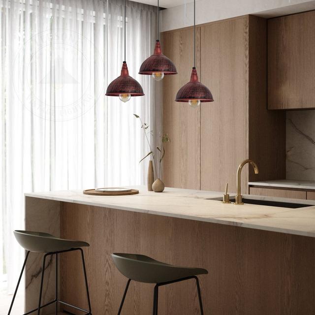 Posey 3 - Light Kitchen Island Dome Pendant Breakwater Bay Bulb Included: No on Productcaster.