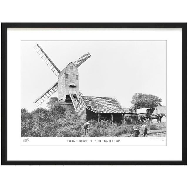 'Hornchurch, the Windmill 1909' by Francis Frith - Picture Frame Photograph Print on Paper The Francis Frith Collection Size: 40cm H x 50cm W x 2.3cm on Productcaster.