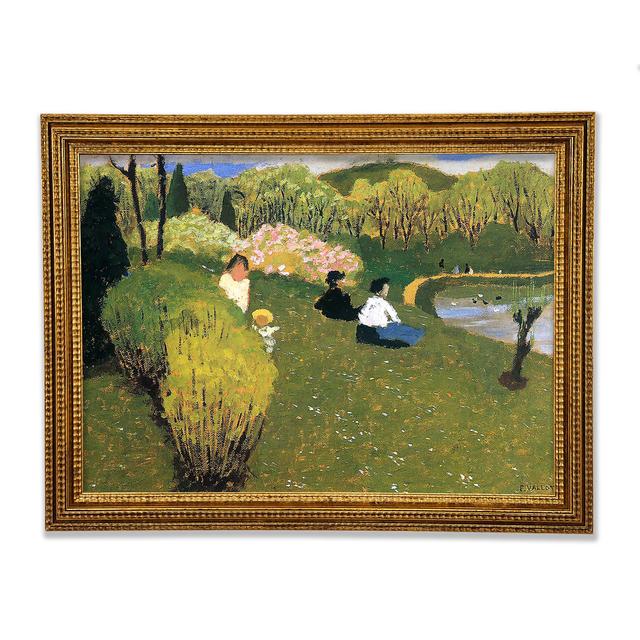 Felix Vallotton Children At A Pond - Single Picture Frame Art Prints Bright Star Size: 84.1cm H x 118.9cm W x 3cm D on Productcaster.