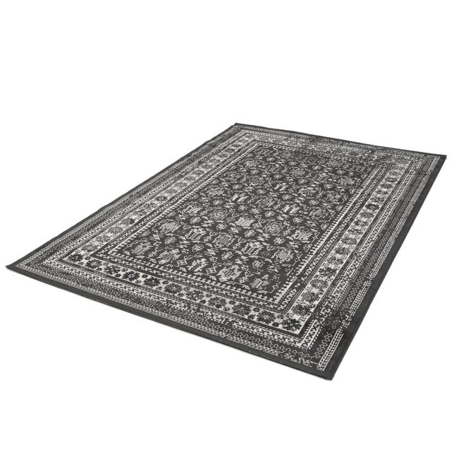 Elvis Oriental Machine Woven Black Area Rug Langley Street Rug Size: Rectangle 120 x 170cm on Productcaster.