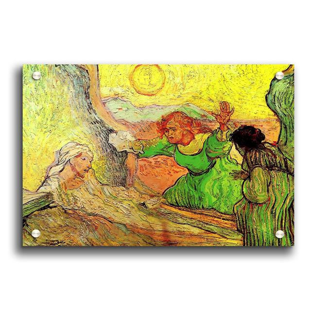 The Raising of Lazarus After Rembrandt by Vincent Van Gogh - Unframed Painting Print on Paper East Urban Home Size: 21cm H x 29.7cm W on Productcaster.