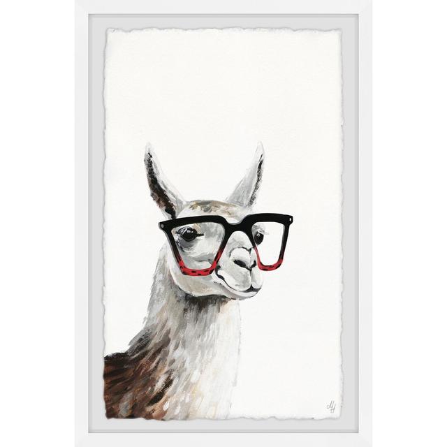 Markus 'Smart Llama II' Framed Art Harriet Bee Size: 30cm H x 20cm W on Productcaster.