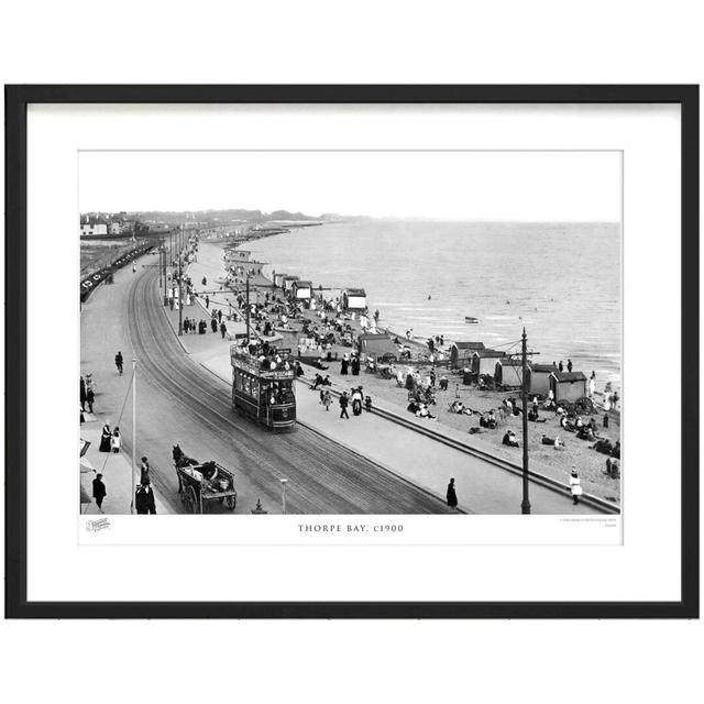 'Thorpe Bay, C1900' by Francis Frith - Picture Frame Photograph Print on Paper The Francis Frith Collection Size: 28cm H x 36cm W x 2.3cm D on Productcaster.