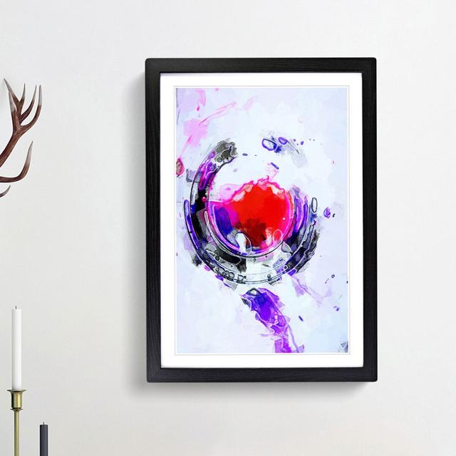 Lost Love in Abstract - Picture Frame Graphic Art Print East Urban Home Size: 91cm H x 60cm W x 2cm D, Frame Option: Black on Productcaster.