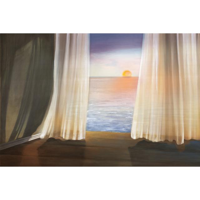 Window Unto The Sea 2 House of Hampton Size: 51cm H x 76cm W x 3.8cm D on Productcaster.