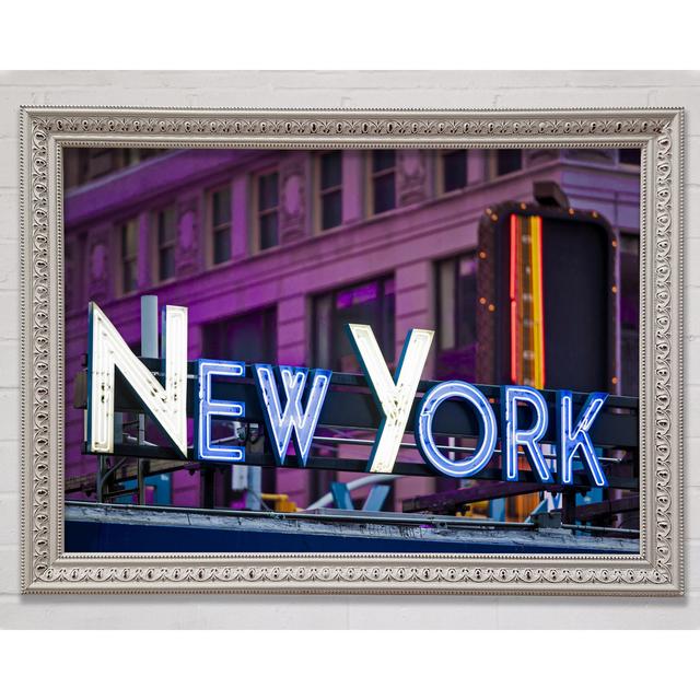 Big City Lights - Single Picture Frame Art Prints Bright Star Size: 21cm H x 29.7cm W x 3cm D on Productcaster.