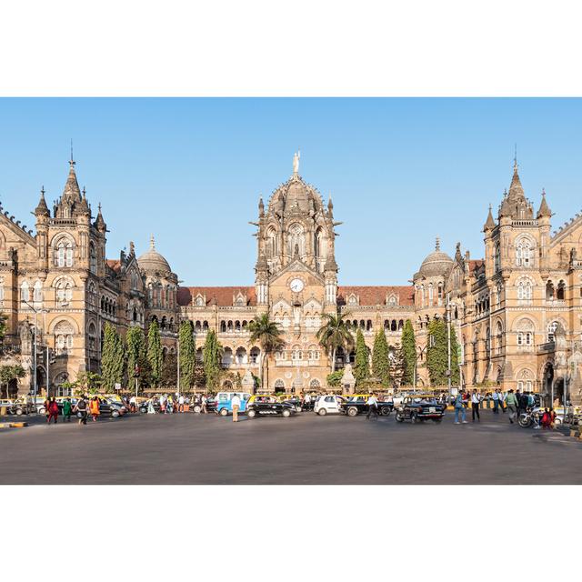 Chhatrapati Shivaji Terminus - Wrapped Canvas Print Latitude Run Size: 81cm H x 122cm W x 3.8cm D on Productcaster.