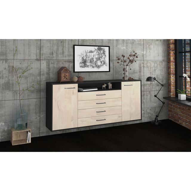 Sideboard Namath Ebern Designs Farbe (Korpus/Front): Zeder/Anthrazit on Productcaster.