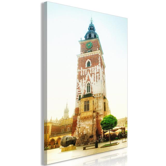 Leinwandbild - Cracow: Town Hall (1 Part) Vertical Artgeist Größe: 40 cm H x 60 cm B on Productcaster.