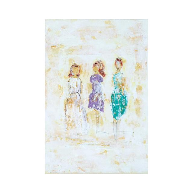 Soul Sisters by Lori Burke - Wrapped Canvas Art Prints Marlow Home Co. Size: 101.6cm H x 66.04cm W x 1.91cm D on Productcaster.