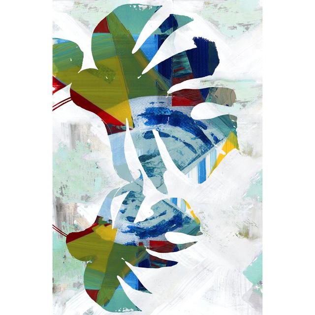 Monstera III by Cartissi - Wrapped Canvas Painting Print Bay Isle Home Size: 91cm H x 61cm W on Productcaster.