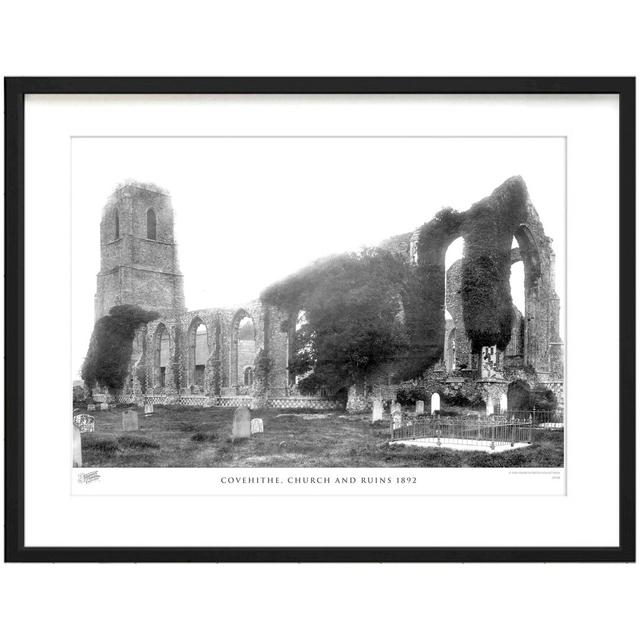 'Covehithe, Church and Ruins 1892' by Francis Frith - Picture Frame Photograph Print on Paper The Francis Frith Collection Size: 28cm H x 36cm W x 2.3 on Productcaster.