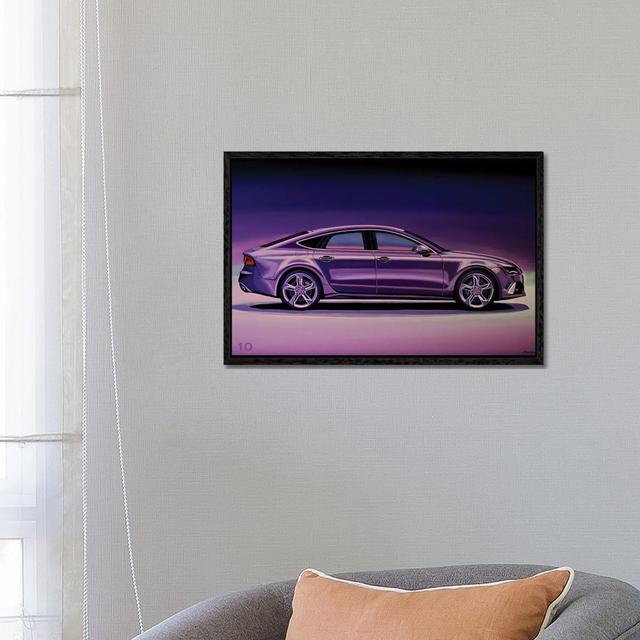 Audi RS7 2013 by Paul Meijering - Floater Frame Print on Canvas iCanvas on Productcaster.