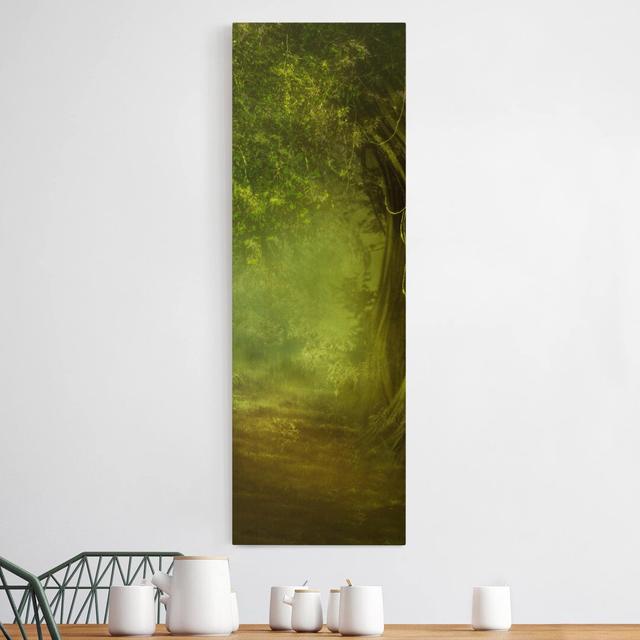 Panorama High - Wrapped Canvas Photograph Rosalind Wheeler Size: 120cm H x 40cm W on Productcaster.