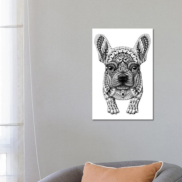 Frenchie by Bioworkz - Wrapped Canvas Art Prints Latitude Vive on Productcaster.