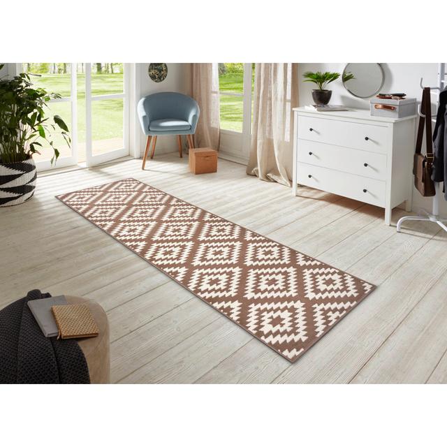 Flatweave Taupe Rug Hanse Home Rug Size: Runner 80 x 400cm on Productcaster.