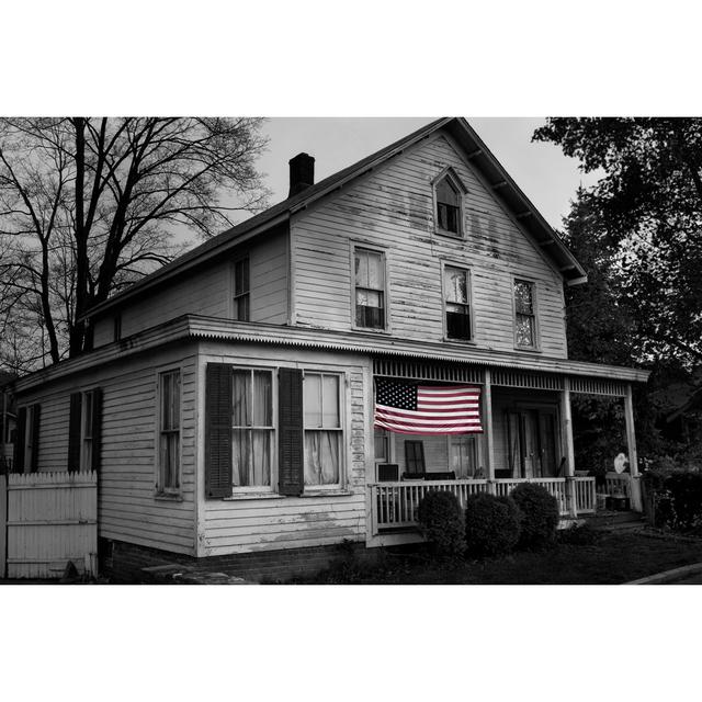 Flags of Our Farmers I by James McLoughlin - Wrapped Canvas Photograph August Grove Size: 81cm H x 122cm W on Productcaster.