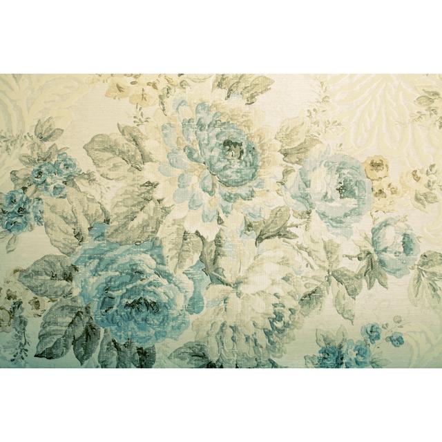 Vintage Wallpaper by InnaFelker - Wrapped Canvas Print Marlow Home Co. Size: 61cm H x 91cm W on Productcaster.