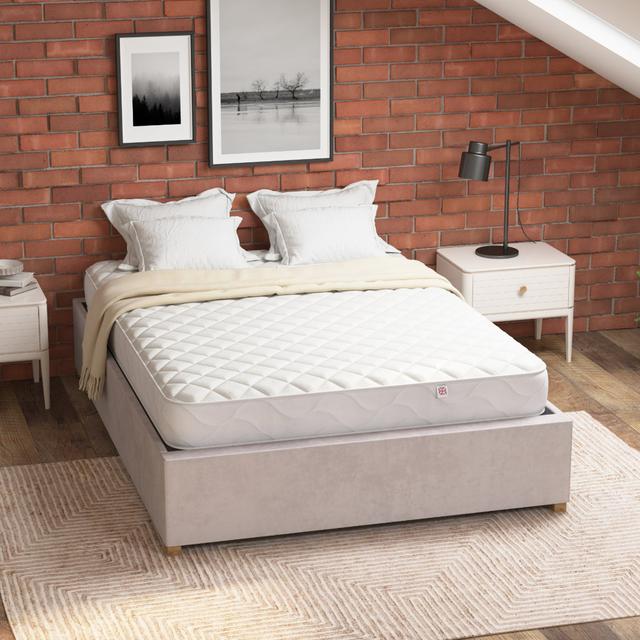 Marlow Home Co. UK Made Value Bonnell Sprung Mattress Marlow Home Co. Size: Single (3') on Productcaster.