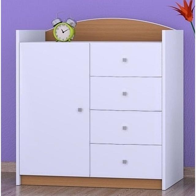 Northcutt 4 Drawer Combi Chest Isabelle & Max Colour: Beech on Productcaster.