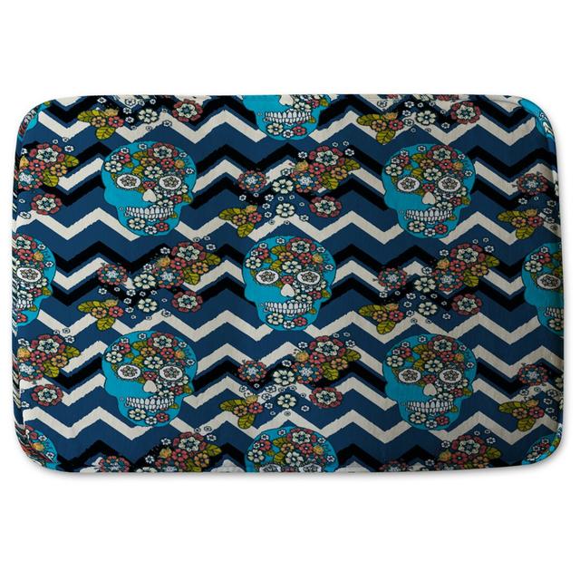 Elaina Rectangle Bath Mat Latitude Vive on Productcaster.