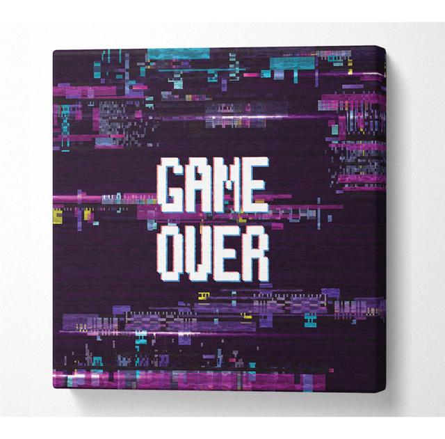 Game Over - Print Latitude Run Size: 101.6cm H x 101.6cm W x 10cm D on Productcaster.