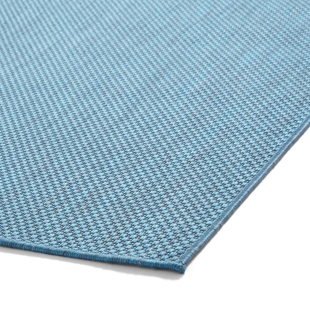 Handwoven Blue Indoor / Outdoor Use Rug House of Hampton Rug Size: Rectangle 160cm x 230cm on Productcaster.