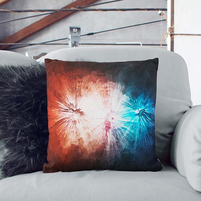 Blast Of Light In Abstract East Urban Home Size: 55cm H x 55cm W x 20cm D, Backing Colour: White on Productcaster.