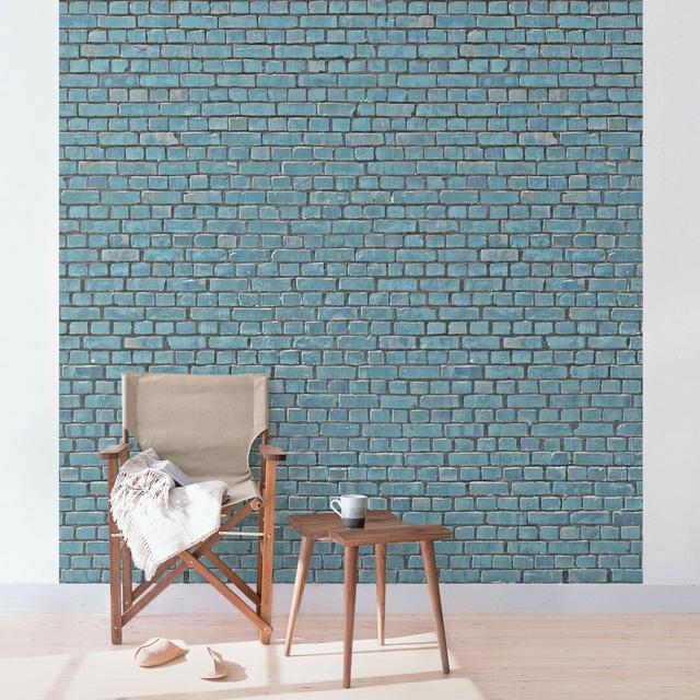 Bricks Semi-Gloss Wallpaper Roll East Urban Home Material quality: Premium (150g/m²), Size: 2.88m x 288cm on Productcaster.